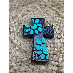 3D Cross Car Freshie Scent Champagne Toast Handmade  Auto Air Freshener